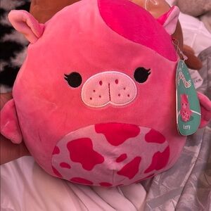 Squishmallows Pink Plush Pig Toy